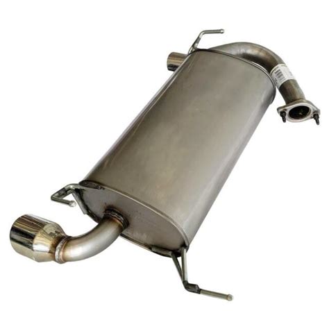 Stainless Steel Muffler With Hangers And Bolts Fis 2003 2006 350z 2003