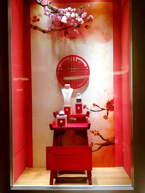 New year retail display ideas. Mondial Chinese New Year Window Display "When Prosperity ...
