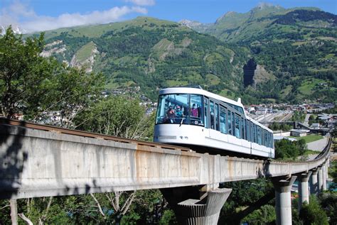 Savoie Bourg Saint Maurice Le Funiculaire Vers Les Arcs Ouvrira Le 19 Décembre