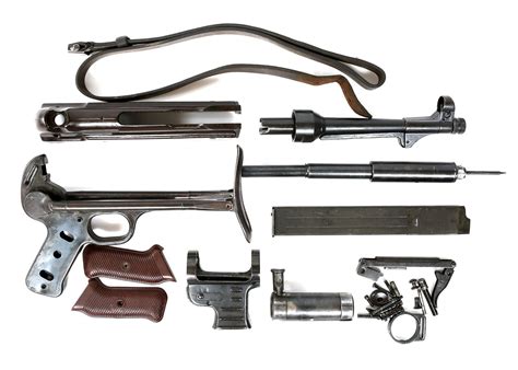 1943 Wwii German Mp40 9mm Machinegun Parts Kit Aug 22 2020
