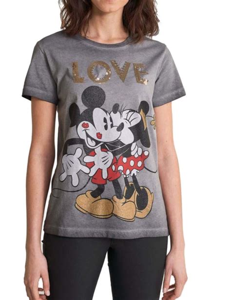 Camiseta Love Mickey Y Minnie Y