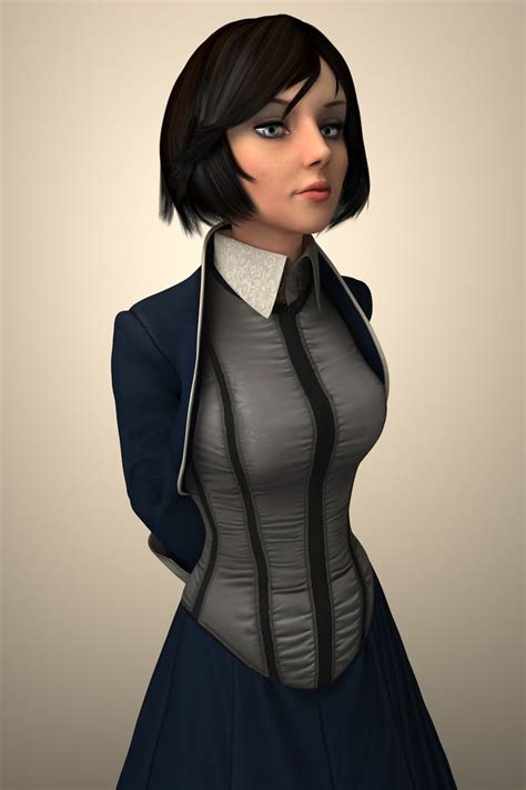 Gaming 3d Artwork Aesthetic Character Design Beauty Bioshock