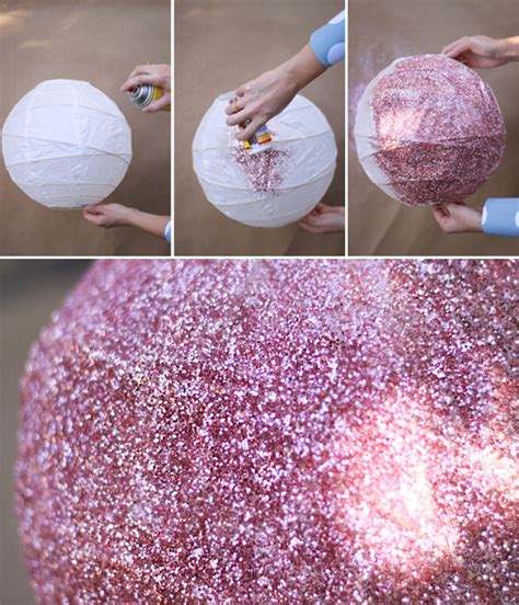 20 Sparkling Diy Glitter Decorations That Will Cheer Up Your Home