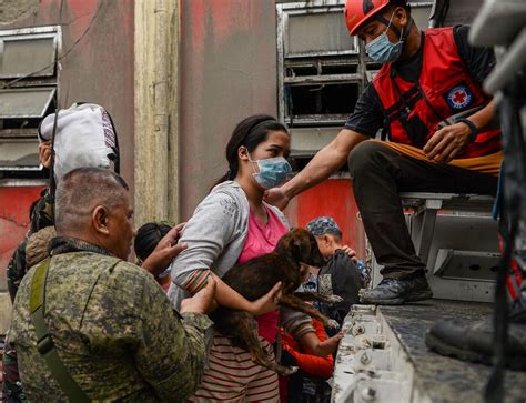 Volcanic Eruption In Philippines Causes Thousands To Flee Mpr News