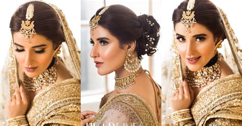hareem farooq looks undeniably gorgeous in beautiful bridal attire reviewit pk