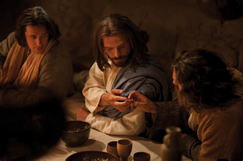 Jesus Christ Giving Bread To Judas During Last Supper Bible Pictures