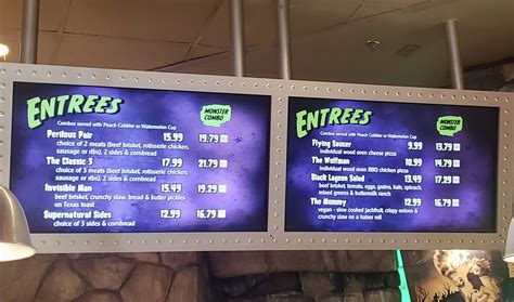Dining Review Universal Studios Classic Monsters Cafe Unofficial