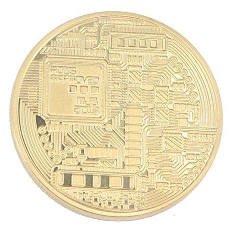 Ebay neu bitcoin münze kryptowährung sammler deko. 1 x vergoldet Bitcoin Münze Collectible BTC Medaille Art ...