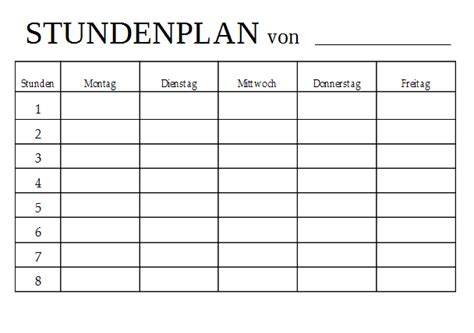 Zum schulbeginn haben wir hier schöne vorlagen für stundenpläne, die du für dich selbst oder mit deinen kindern gestalten. Stundenplan A5 • ABC - Wichte