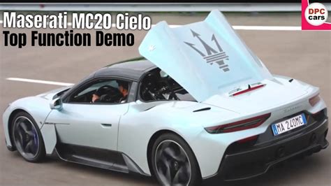 Maserati MC Cielo Top Function Demonstration