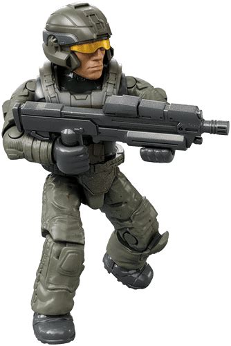 Halo Infinite Series 1 Mega Construx Green Marine Mini Figure Maf 12