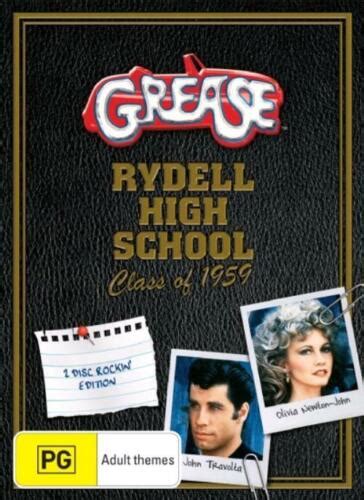 Grease Rydell High School Class Of 1959 Dvd 2 Disc Rockin Edition