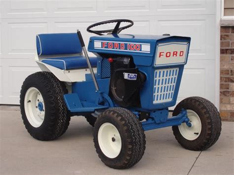 Pin By Paul Bennett On 1966 Ford 100 Garden Tractor Tractors Garden