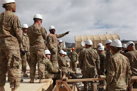 1151st Engineers Build New B Huts On Fob Lightning Article The