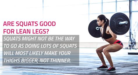 Do Squats Make Your Legs Bigger Or Smaller Rachael Attard Lean Legs