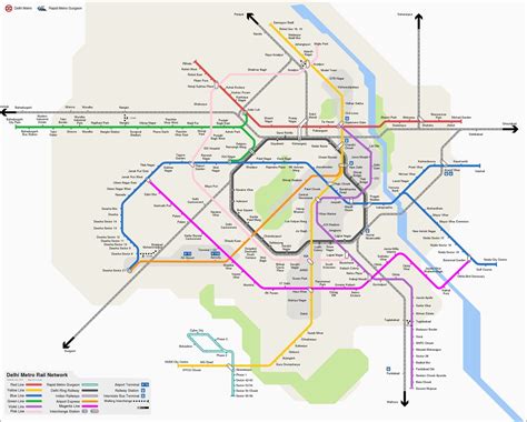 Pink Line Delhi Metro Route Map 2019 Images And Photos Finder