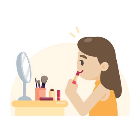 Girl Putting On Makeup Clip Art 10 Free Cliparts Download Images On
