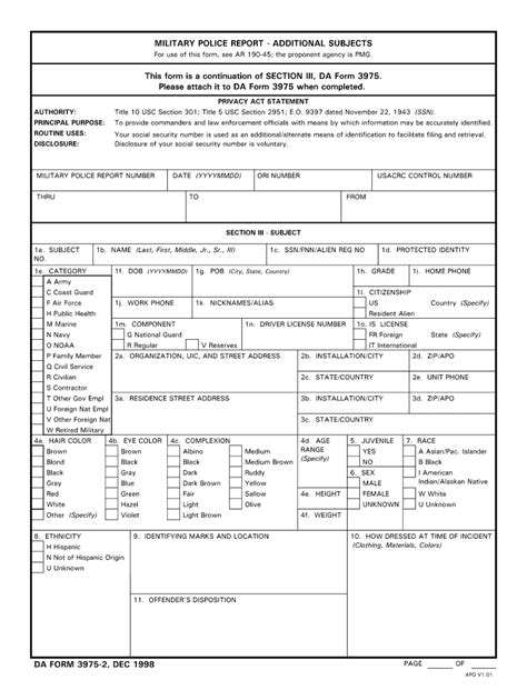 Military Police Report 1998 2024 Form Fill Out And Sign Printable Pdf