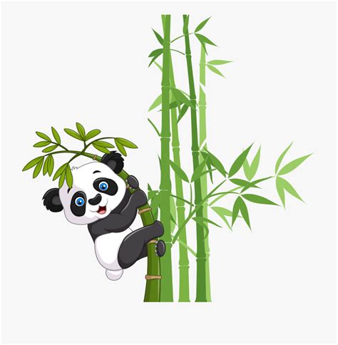 Clipart Baby Panda With Bamboo Clipart Panda Free Cli