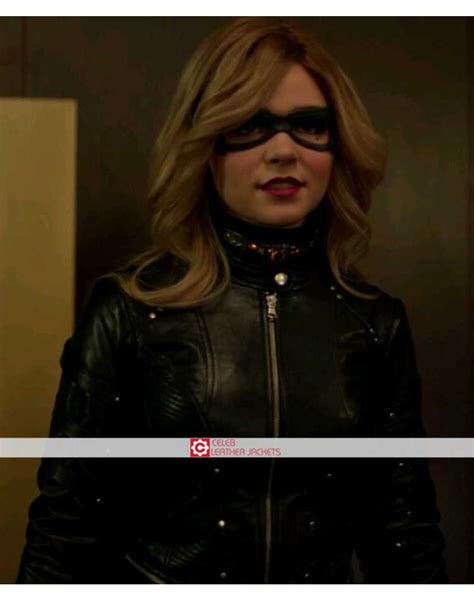 Black Canary Arrow Season 5 Katie Cassidy Costume Jacket