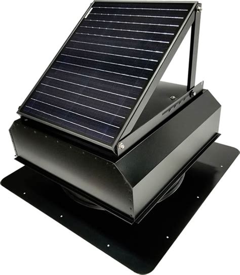 Hvacquick Attic Breeze Sfa Series Solar Attic Fans With Attached Panel