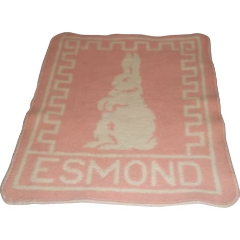 Esmond Bunny Blanket in Pink for Tiny Tears, DyDee Baby | Bunny blanket, Bunny, Blanket