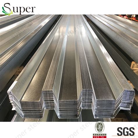 China Corrugated Galvanized Steel Concrete Floor Support Decking Sheets