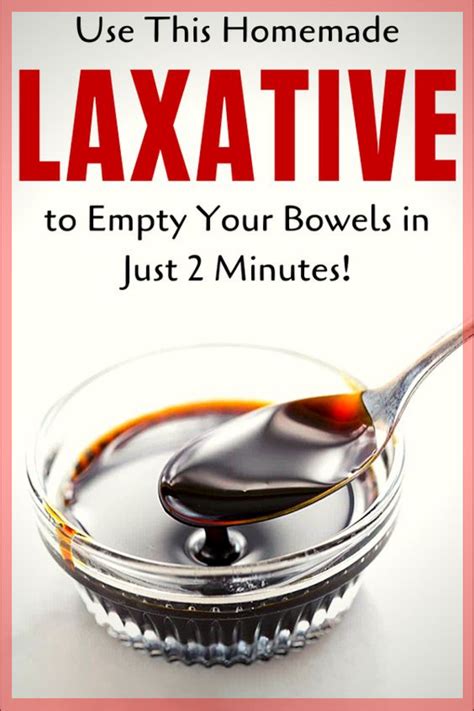 Use This Natural Laxative Recipe To Empty Your Bowels In Just 2 Minutes