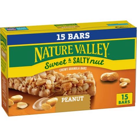 Nature Valley Peanut Sweet And Salty Nut Chewy Granola Bars 15 Ct 18