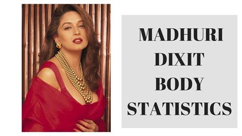 madhuri dixit height weight bra size body statistics hair eye color youtube