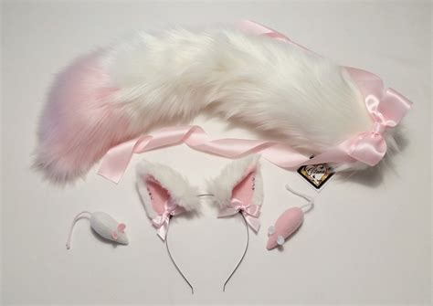 Best Templates Pink Cat Ears And Tail