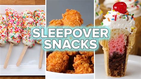 5 Sleepover Party Snack Party Snacks Sleepover Food Sleepover Snacks