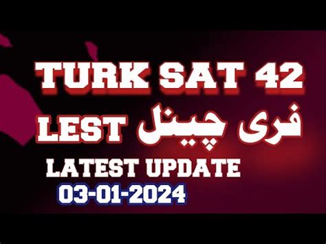 Turksat 42e Channel List 2023 Turksat 42e Setting On 2 Feet Dish