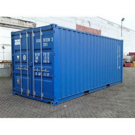 20 Feet Mild Steel Inland Shipping Container Capacity 10 20 Ton At Rs