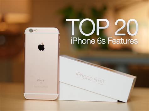 The 20 Best Iphone 6s Features [video]