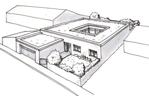 Plan maison plain pied 4 chambres. plan de maison 4 chambres avec patio : Infos et ressources