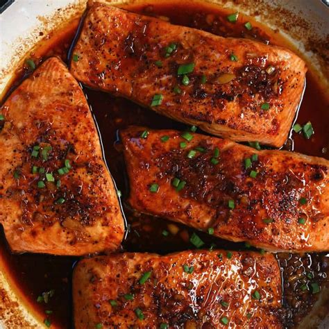 Honey Glazed Salmon Recipe Alphafoodie