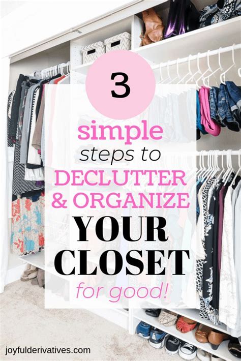 Ad How To Declutter A Closet And Keep It Organized Get My Simple