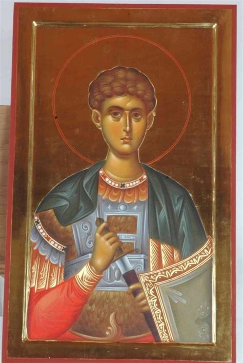 Saint Demetrios Άγιος Δημήτριος Orthodox Icons Greek Icons