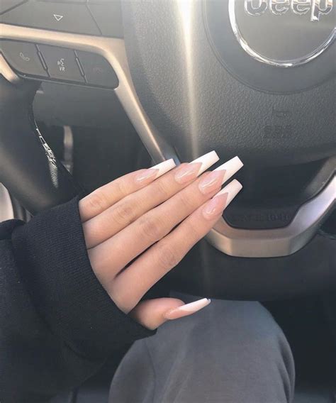 Nails Inspo French Tip Acrylic Nails White Acrylic Nails Acrylic Nails