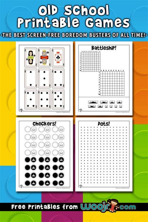 Free Printable Games For Elementary Students