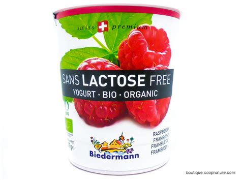 Maybe you would like to learn more about one of these? BIEDERMANN Yaourt sans lactose framboise 200g - Coopnature