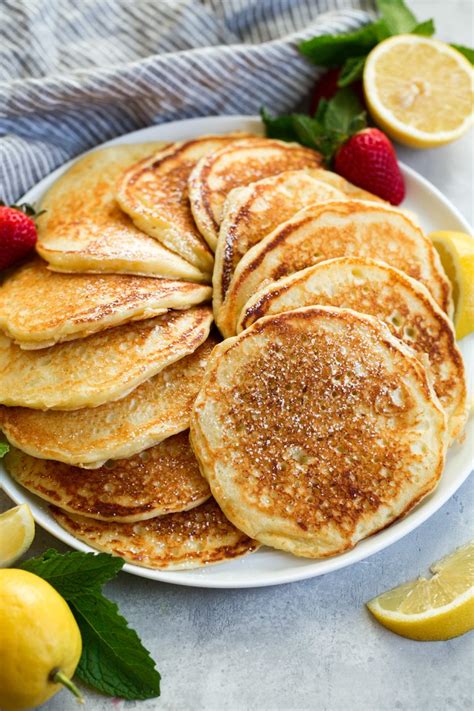 Lemon Ricotta Pancakes Cooking Classy