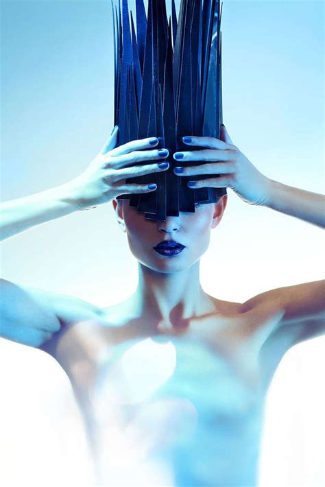 Sculptural Headpiece Editorials Magda Zych Earrings Zara Celebrity