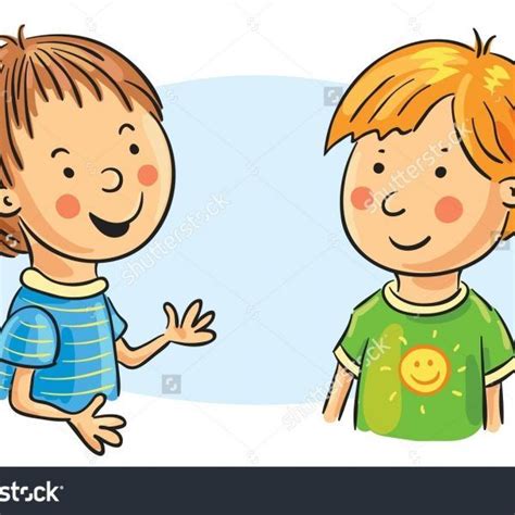 Kids Talking To Each Other Clipart Letters With Regard To Kids