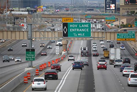 Las Vegas Carpool Lane Hours To Change Under Pilot Program Las Vegas