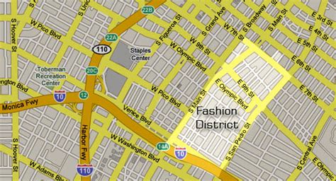 Garment District Los Angeles Map Kaleb Watson