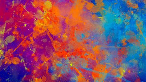 Colorful Paint Splash Abstract 4k Hd Abstract Wallpapers Hd