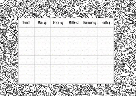Kostenlose karten, kostenlose stumme karten. Gratis-Download: Stundenplan zum Ausmalen | Stundenplan schule, Stundenplan, Planer