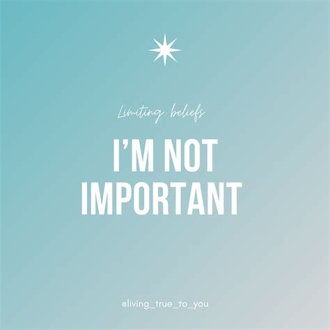 Im Not Important